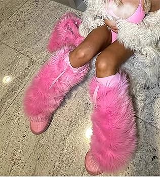 RoseMuse　fur attach stretch long boots Amazon.com: FURINFASHION D-51 Women's Winter Warm Fluffy